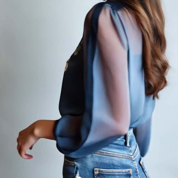Floral Boho Chic Women's Blouse