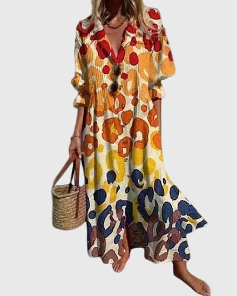 Zariah | Elegant Bohemian Maxi Dress