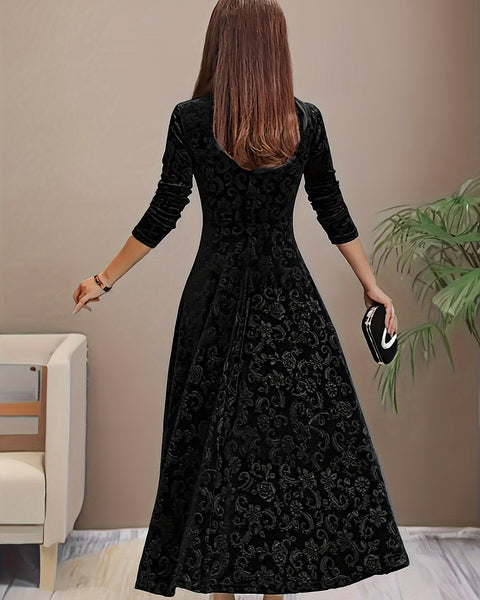 Nicola™ Elegant Velvet Dress