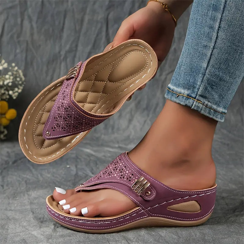 Élodie - Kile-heeled sandals for women
