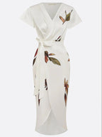 Ellis & Johnson™  | Elegant Wrap Dress