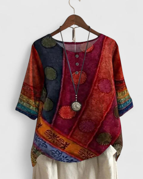 Auralie | Elegant Boho Top