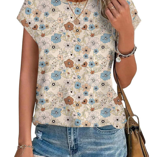 Necie | Chic Printed Blouse