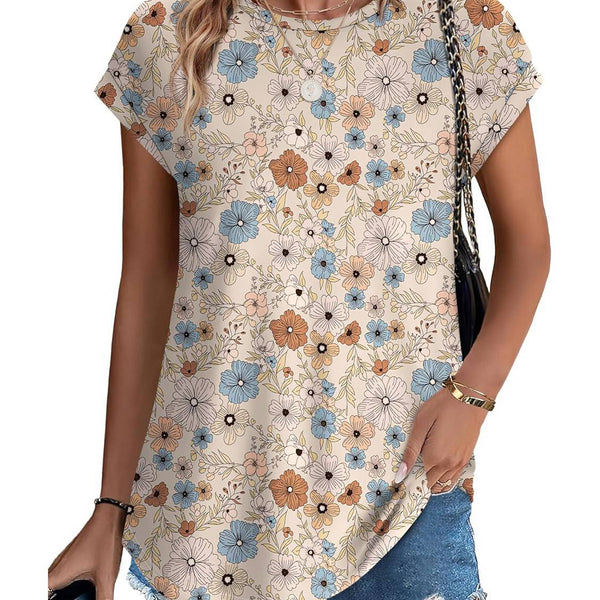 Necie | Chic Printed Blouse