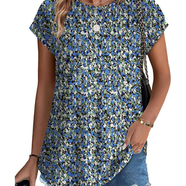 Necie | Chic Printed Blouse