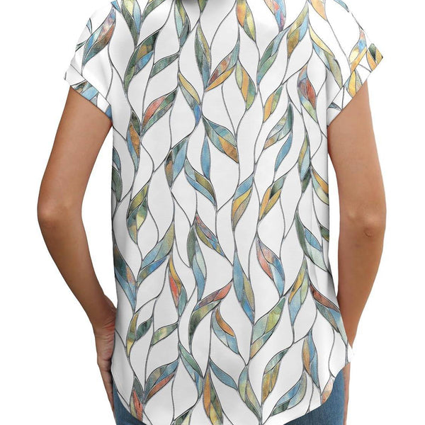 Necie | Chic Printed Blouse