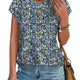  Blue floral