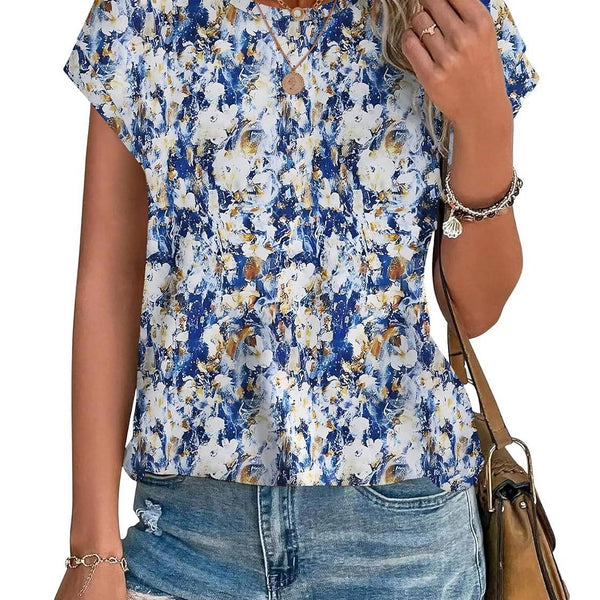 Necie | Chic Printed Blouse