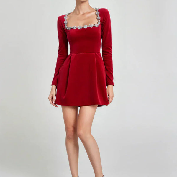 Willow™ | Velvet Mini Dress