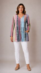 Margo | Long Blouse with V-Neck