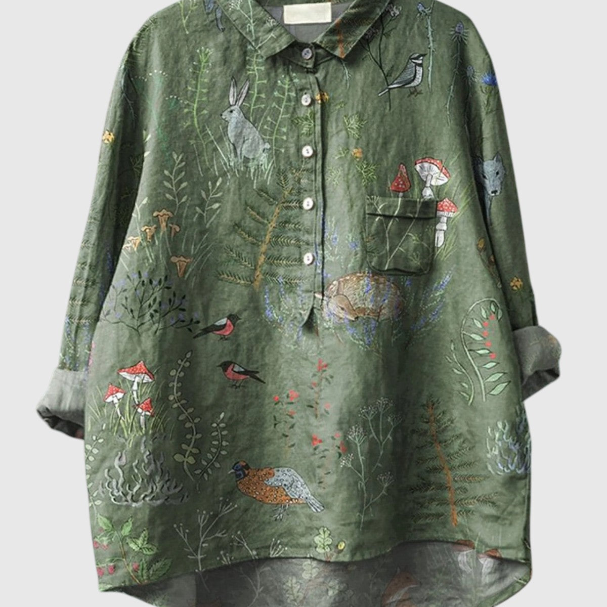 Emily | Modern Linen Shirt
