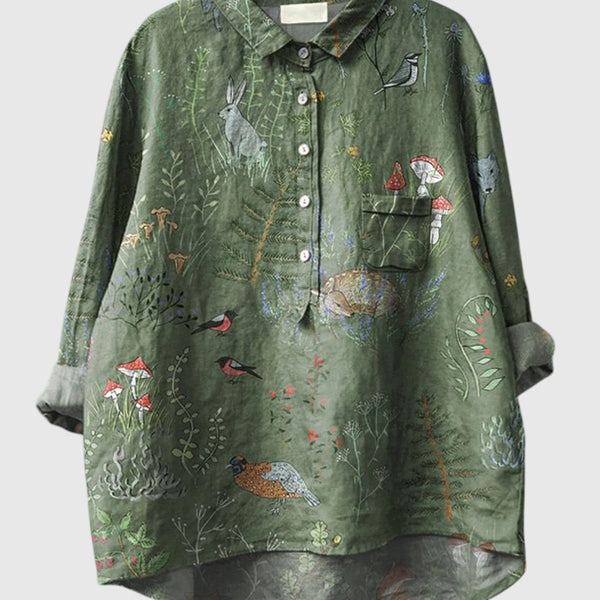 Emily | Modern Linen Shirt