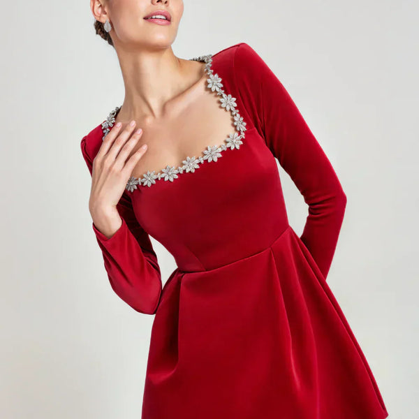 Willow™ | Velvet Mini Dress