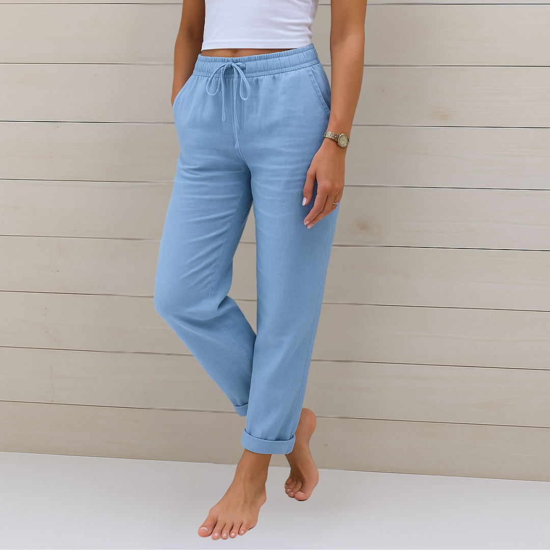 Lori™ | Premium Breathable Pants with Elastic Waist