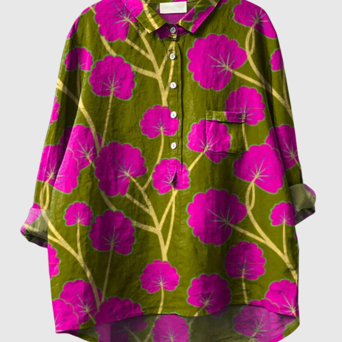 Sophia | Modern Linen Shirt