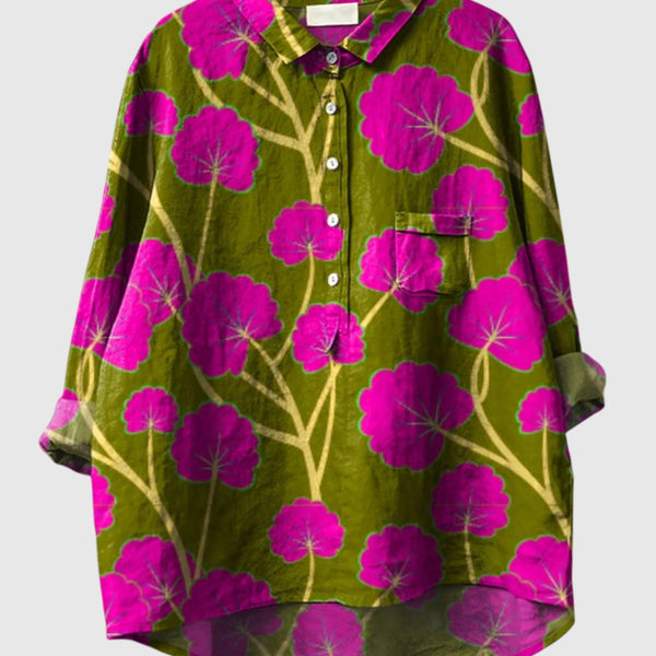 Sophia | Modern Linen Shirt