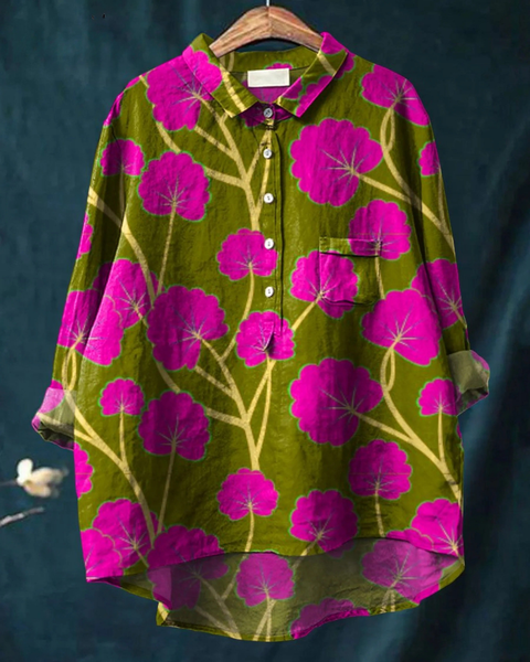Sophia | Modern Linen Shirt