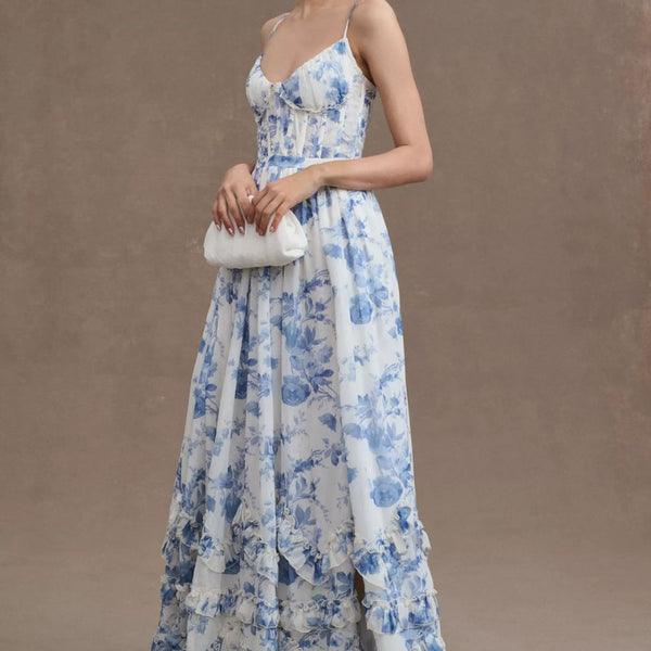 Alira | Elegant Floral Summer Dress