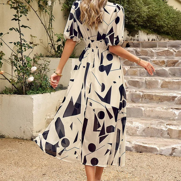 Allison | Elegant Floral Dress