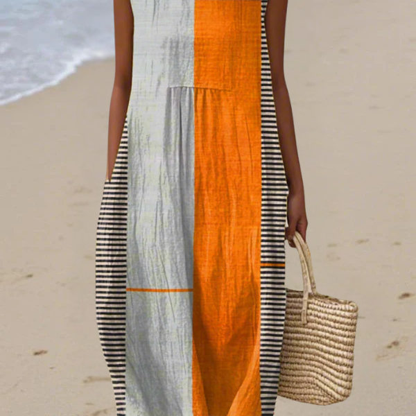 May™ Colorblock Midi Dress