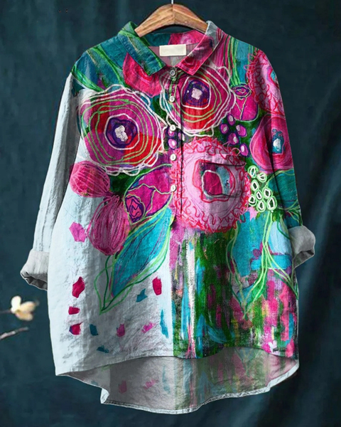 Ella | Modern Linen Shirt