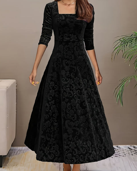 Nicola™ Elegant Velvet Dress