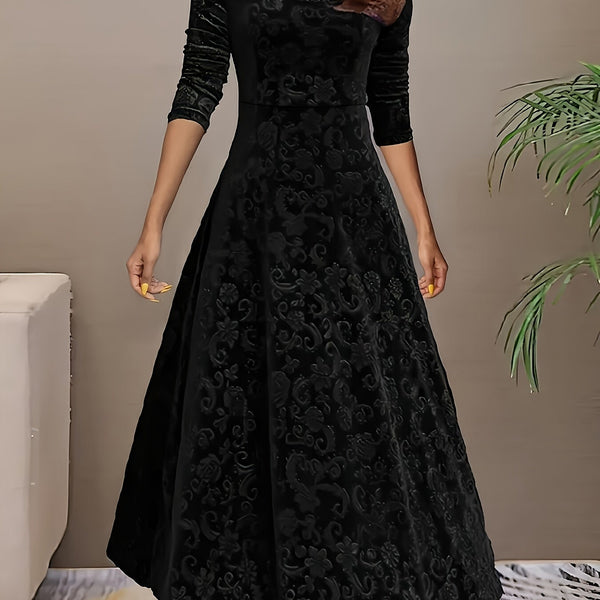 Nicola™ Elegant Velvet Dress