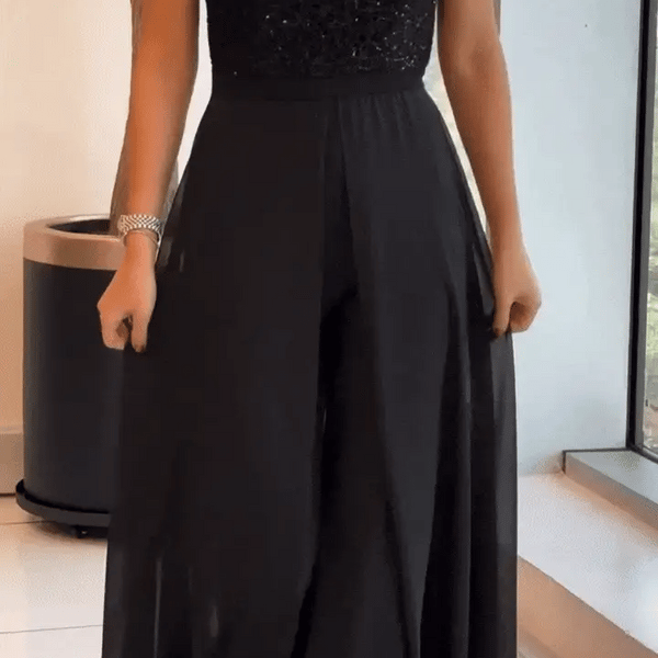 Valeria | Classic Sleeveless Jumpsuit