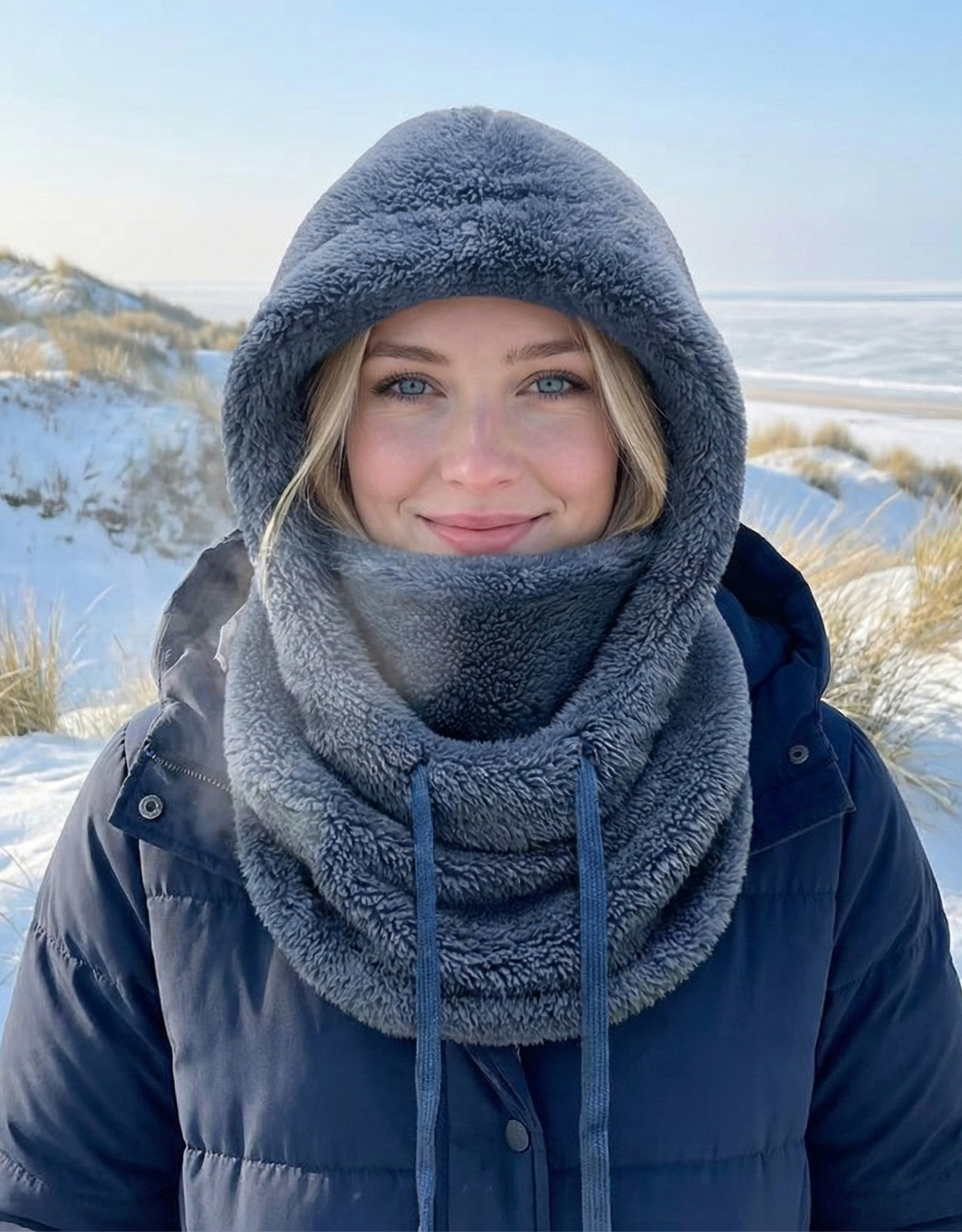 Daniella | Cozy Hooded Cocoon Hat