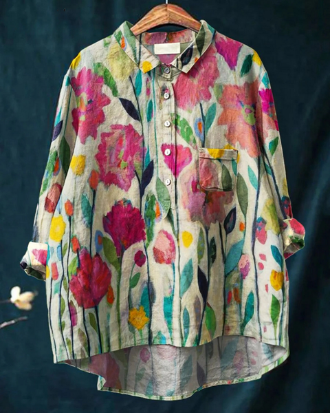 Phoebe | Modern Linen Shirt