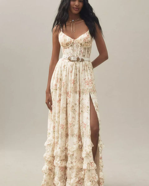 Alira | Elegant Floral Summer Dress