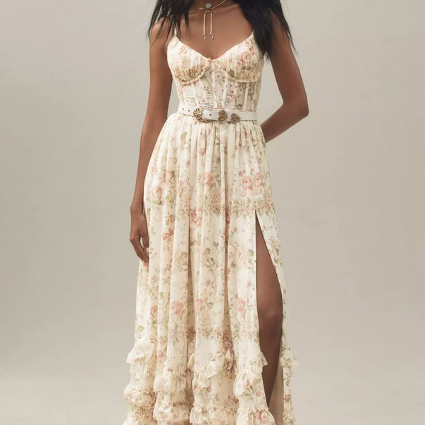Alira | Elegant Floral Summer Dress