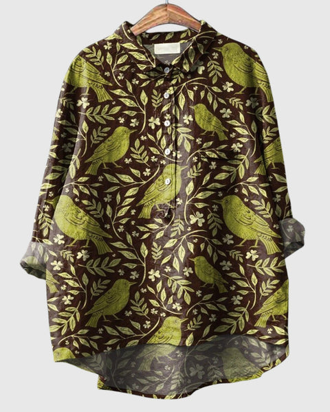 Victoria | Modern Linen Shirt