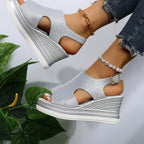 Maeve – Relaxed Wedge Sandals