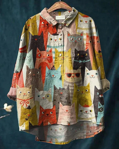 Clarano | Brooks Playful Print Blouse