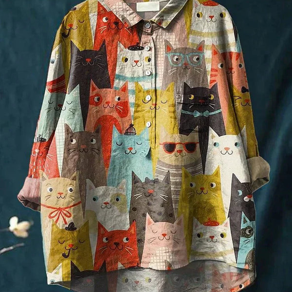 Clarano | Brooks Playful Print Blouse