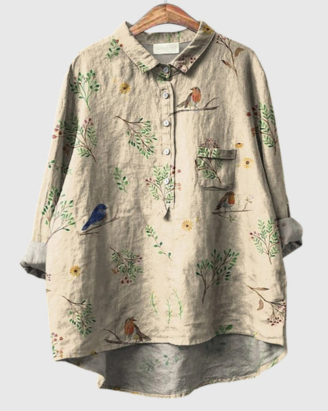 Alice | Modern Linen Shirt