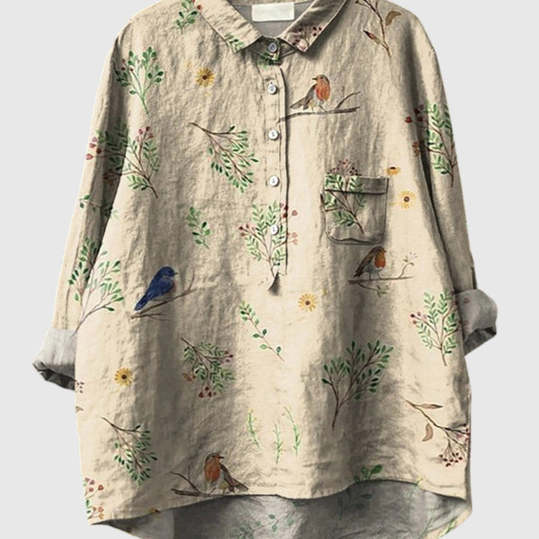 Alice | Modern Linen Shirt