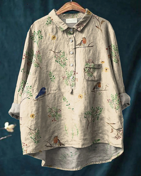 Alice | Modern Linen Shirt