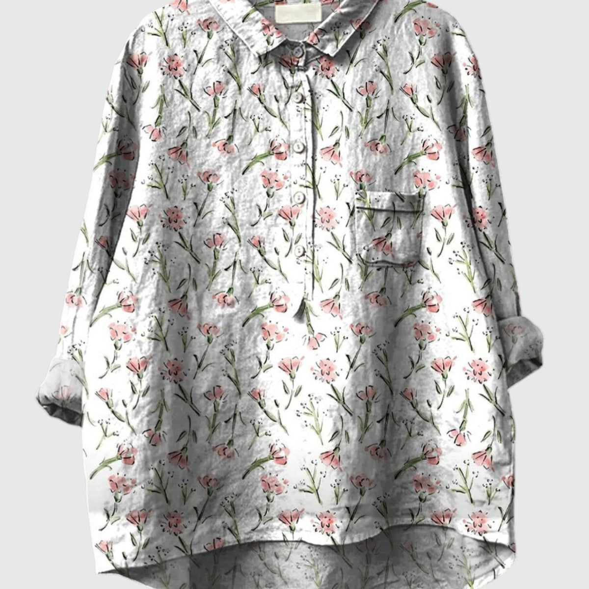 Ruby | Modern Linen Shirt