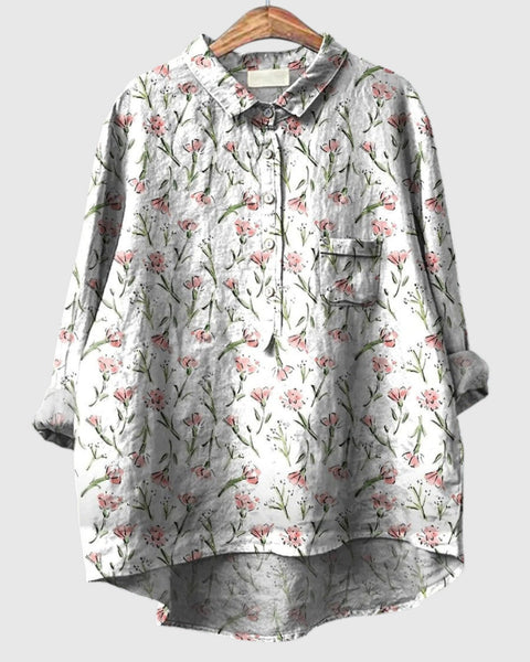 Ruby | Modern Linen Shirt