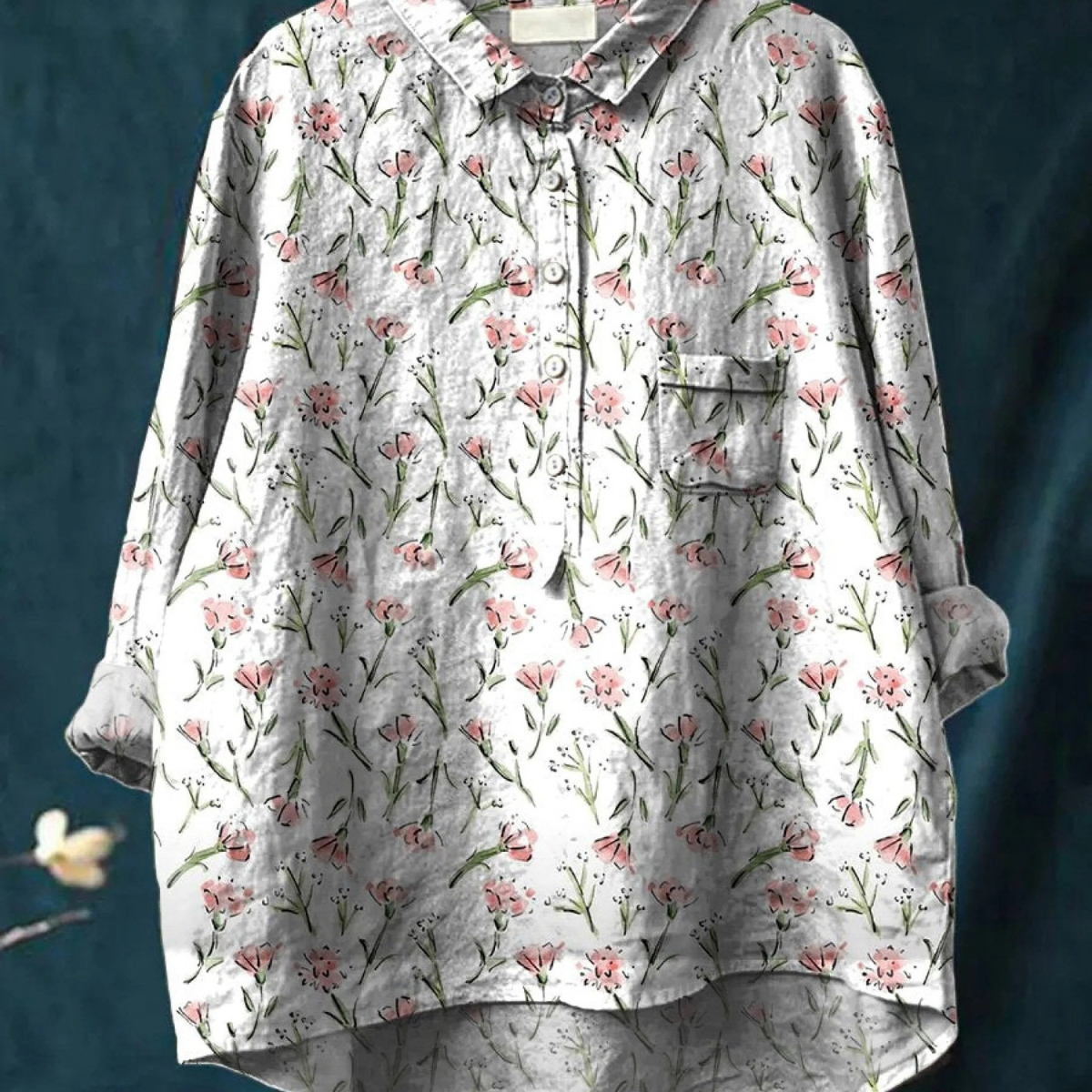 Ruby | Modern Linen Shirt