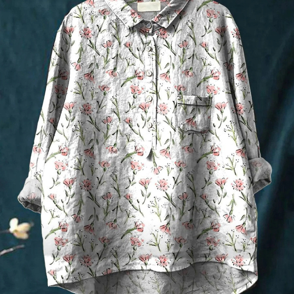 Ruby | Modern Linen Shirt