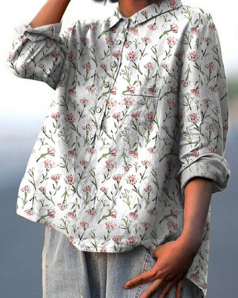 Ruby | Modern Linen Shirt