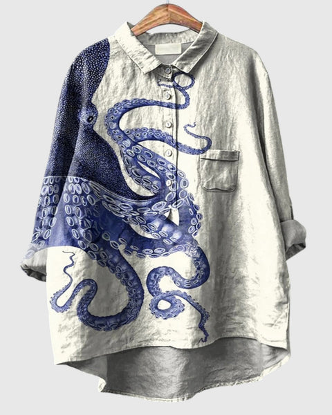 Amelia | Modern Linen Shirt