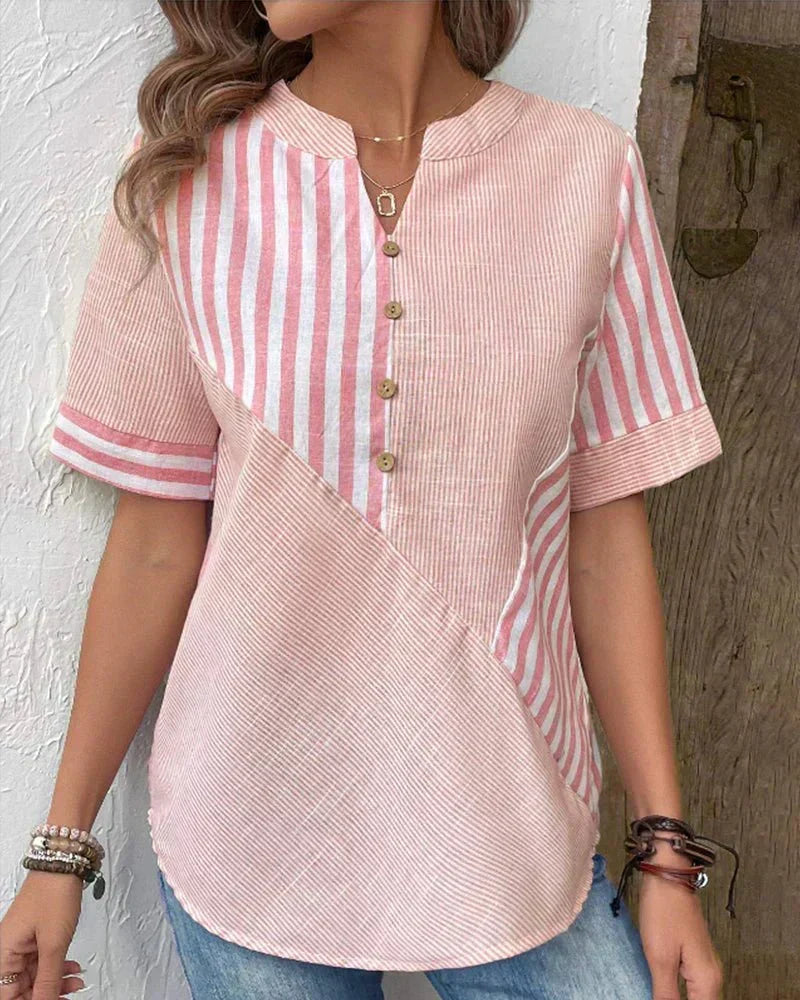 Hampton | Stripe Blouse