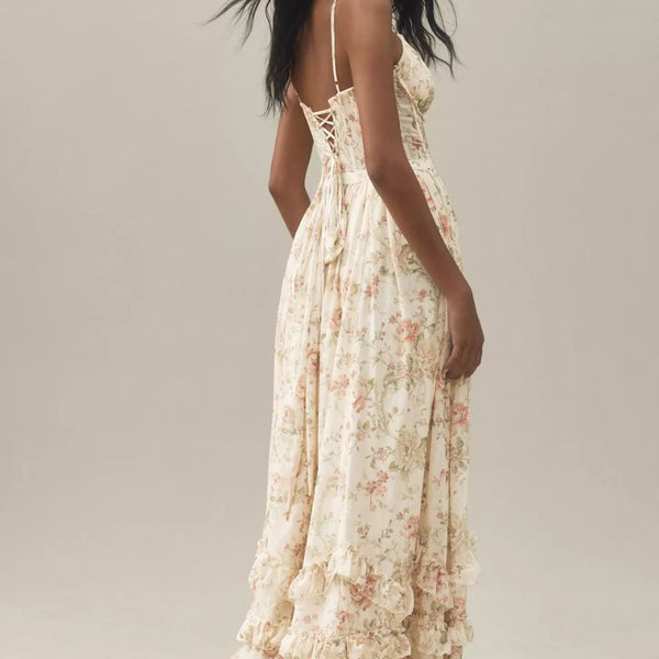 Alira | Elegant Floral Summer Dress