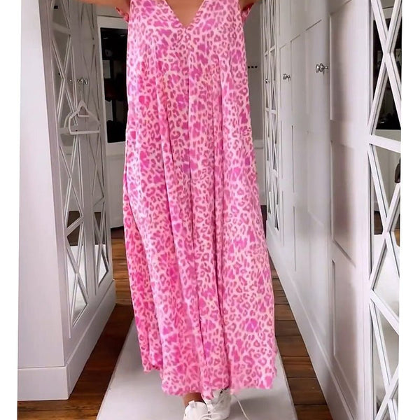 Glaiza | V-Neck Maxi Dress