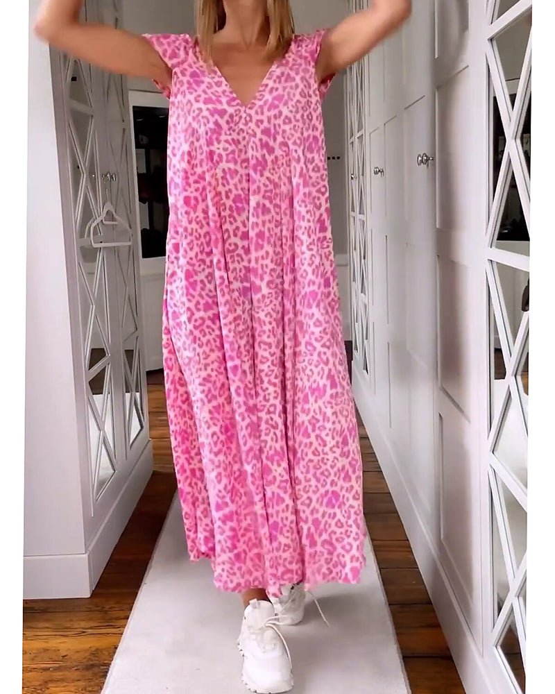 Victoria | V-Neck Maxi Dress