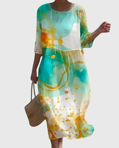 Hayley™ | Stylish Floral Maxi Dress